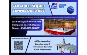 Stage de Pacques du Comité