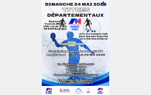 Championnat du Cher : Titres Individuels